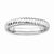 Sterling Silver Rhodium Ring