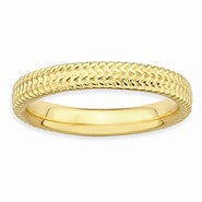 18k Gold Plated Sterling Silver Ring