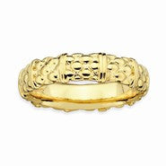 18k Gold Plated Sterling Silver Ring