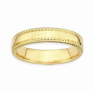 Sterling Silver Gold-plated Ring