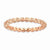 18k Rose Gold Plated Diamond Ring