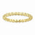 Sterling Silver Diamond Gold Plated Ring