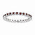 Sterling Silver Garnet Ring