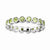 Sterling Silver Peridot Ring
