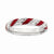 Sterling Silver Polished Red Enameled Ring