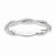 Sterling Silver Polished Diamond Ring