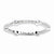 Sterling Silver Polished Diamond Ring