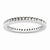 Sterling Silver Polished Diamond Ring