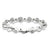 Sterling Silver Polished Diamond Ring