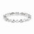 Sterling Silver Polished Diamond Ring