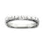 Sterling Silver Polished Antiqued Square Ring
