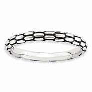 Sterling Silver Antiqued Ring