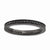 Sterling Silver Polished Black Diamond Ring