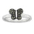 Sterling Silver Marcasite Butterfly Ring
