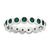 Sterling Silver May Swarovski Ring