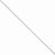 Sterling Silver Round Snake Chain Anklet