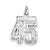 Sterling Silver Small #45 Charm hide-image