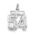 Sterling Silver Small #54 Charm hide-image