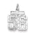 Sterling Silver Small #56 Charm hide-image