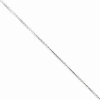 Sterling Silver Round Snake Chain
