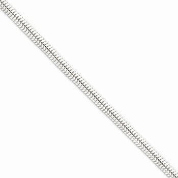 Sterling Silver Round Snake Chain