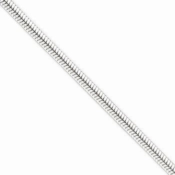 Sterling Silver Round Snake Chain