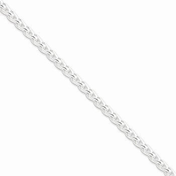Sterling Silver Round Spiga Chain