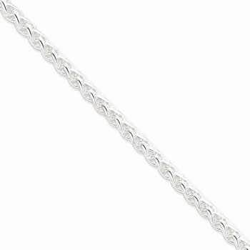 Sterling Silver Round Spiga Chain