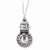 Sterling Silver Antiqued Pearls Of Wisdom Necklace
