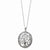 Sterling Silver Antiqued Tree Of Life Necklace