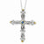 Sterling Silver & Gold-Plated Blue CZ Perfetrust Necklace