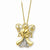 Sterling Silver & Gold-Plated Angel Of Strength Necklace