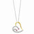 Sterling Silver & Gold-Plated Forever By Your Side Necklace