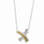 Sterling Silver & Gold-Plated Sealed A Kiss Necklace