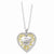 Sterling Silver & Gold-Plated CZ Maid Of Honor Heart Necklace