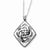 Sterling Silver Antiqued Family Blessings Necklace