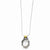 Sterling Silver & Gold-Plated Antiqued My Special AngelsNecklace