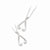 Sterling Silver Polished I Wish You The Best Necklace