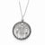 Sterling Silver Antiqued Knitted Together By Love Necklace
