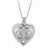 Sterling Silver CZ Labor Of Love Necklace