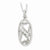 Sterling Silver CZ Best Friends Forever Necklace