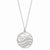 Sterling Silver CZ Serenity Necklace