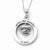 Sterling Silver Antiqued Serve One Another Necklace