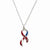 Sterling Silver Antiqued & Enameled Remembered Always Necklace