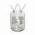 Sterling Silver Antiqued Military Dog Tag For Two Necklace