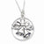 Sterling Silver Antiqued Wedding Day Bliss Necklace