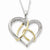 Sterling Silver & Gold-Plated CZ To Have and To Hold Necklace