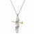 Sterling Silver & Gold-Plated Unforgettable Cross Necklace