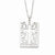 Sterling Silver Antiqued He Will Renew Your Strength Necklace