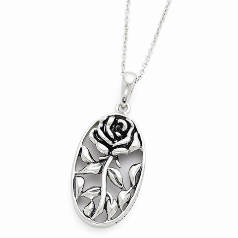 Sterling Silver Antiqued You Are A Blessing To MeNecklace